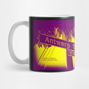 Antwerp Street, Los Angeles, California CANDYGOLD by Mistah Wilson Mug